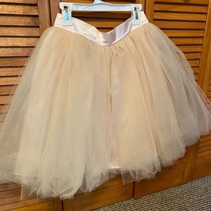Light Pink Tulle Skirt
